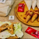 سمبوسه مرغ و قارچ