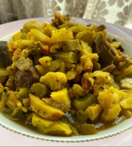 ترشی مخلوط با موسیر