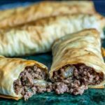 بورک گوشت و قارچ