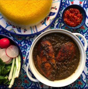 سبزی مرغ ترش ویژه سرخ شده