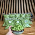 لوبیا سبز خام خرد شده