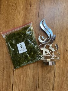 کرفس و نعنا و جعفری سرخ شده