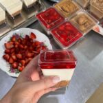 چیز کیک توت فرنگی