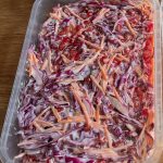 سالاد کلم بنفش و انار